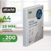 Папка на 2-х кольцах Bantex Панорама 25 мм белая до 150 листов