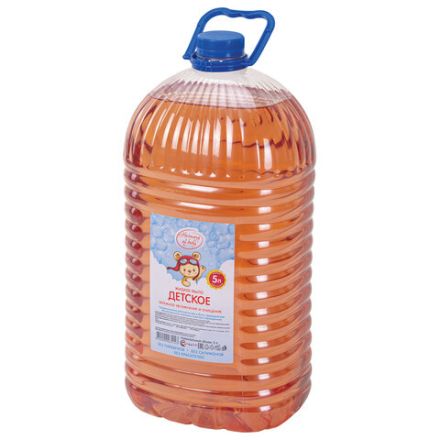 Мыло жидкое ДЕТСКОЕ для детских учреждений и общепита 5 л, HARMONY OF BODY, ПЭТ, HoB-7 Мыло жидкое ДЕТСКОЕ для детских учреждений и общепита 5 л, HARMONY OF BODY, ПЭТ, HoB-7