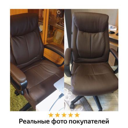 Кресло офисное BRABIX "Enter EX-511", экокожа, коричневое, 531163 Кресло офисное BRABIX "Enter EX-511", экокожа, коричневое, 531163