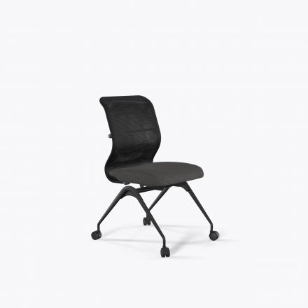 Кресло Sit 8 M4-9 - X2+Bahama /Uh00/Wh12(F56.W01) Черный-Тем.серый