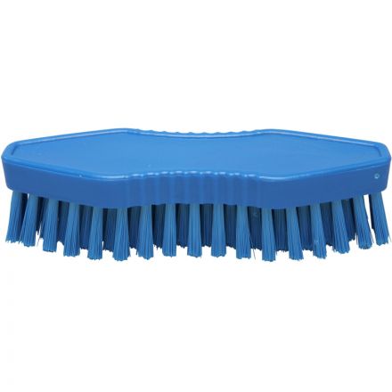 Щетка ручная скраб FBK 180х60мм жесткая синяя 15062-2 Щетка ручная скраб FBK 180х60мм жесткая синяя 15062-2