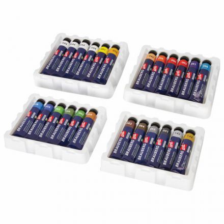 Краски акриловые художественные BRAUBERG ART CLASSIC, НАБОР 24 шт, 21 цвет, в тубах 22 мл, 191722 Краски акриловые художественные BRAUBERG ART CLASSIC, НАБОР 24 шт, 21 цвет, в тубах 22 мл, 191722