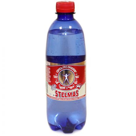 Вода минеральная лечебная Стэлмас Mg+ газ ПЭТ 0,5л Вода минеральная лечебная Стэлмас Mg+ газ ПЭТ 0,5л