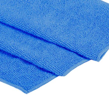 Тряпка из микрофибры 50х60 см, АВТО / ДОМ / ОФИС, "OVERLOCK INDIGO COLOUR", синяя, 220 г/м2, LAIMA HOME, 608222