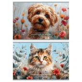 Альбом для рисования 32л., А4, на скрепке BG "Домашние питомцы", эконом Альбом для рисования 32л., А4, на скрепке BG "Домашние питомцы", эконом