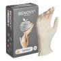 Мед.смотров. перчатки латекс, н/c,н/о,текстур беж/натур Benovy (XL) 50 п/уп