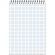 Блокнот А5 60л Attache Metallic Фиолет клетка, греб, картон, фольга
