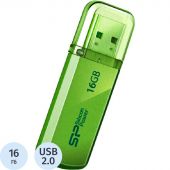 Флеш-память Silicon Power Helios 101 16GB USB 2.0, зеленый, алюминий Флеш-память Silicon Power Helios 101 16GB USB 2.0, зеленый, алюминий
