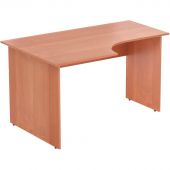 Стол эргономичный Easy LT Оптима левый 1350х880/590х740 Ольха