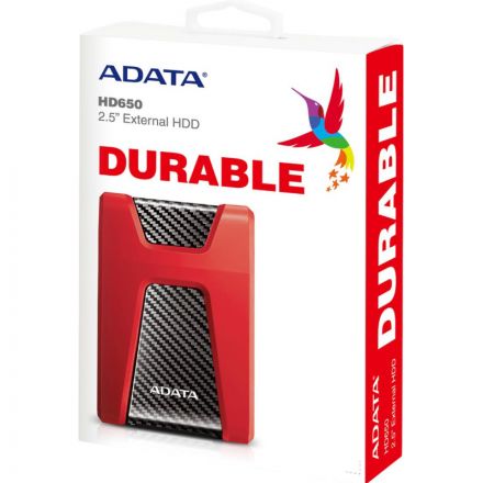 Портативный HDD A-DATA HD650, 2TB 2,5, USB 3.1, AHD650-2TU31-CRD Портативный HDD A-DATA HD650, 2TB 2,5, USB 3.1, AHD650-2TU31-CRD