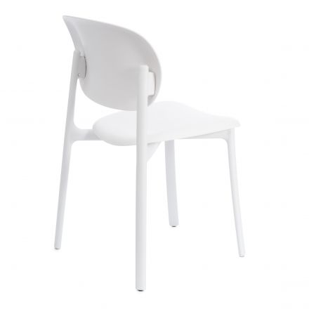 Стул ADORE (mod. XRB-1025) пластик, белый (white), 41 х 53 х 81,5 см