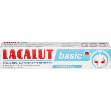 Зубная паста LACALUT Бейсик 75 мл 666289 Зубная паста LACALUT Бейсик 75 мл 666289