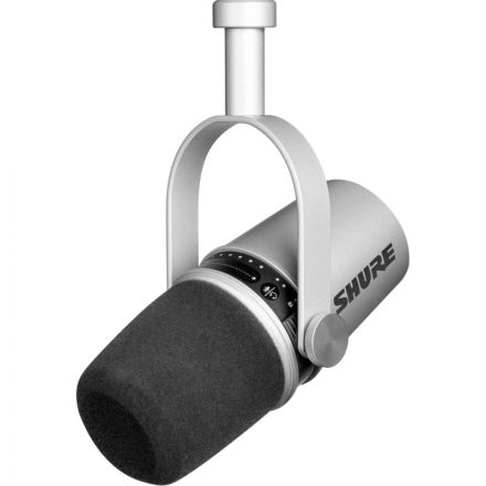Микрофон Shure MV7-S, цифровой, динамический