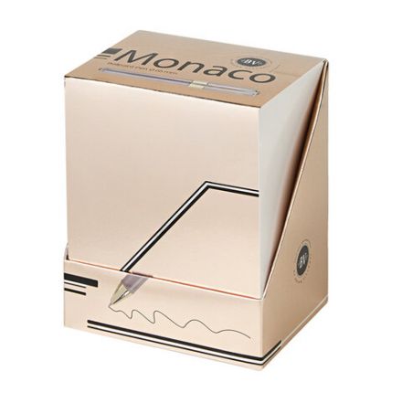 Ручка шариковая BRUNO VISCONTI "MONACO PEARL", СИНЯЯ, пурпурный корпус, линия 0,4 мм, 20-0125/83