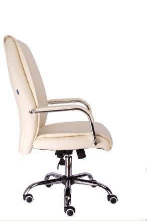 Кресло Everprof Kent TM Экокожа Кремовый Кресло Everprof Kent TM Экокожа Кремовый