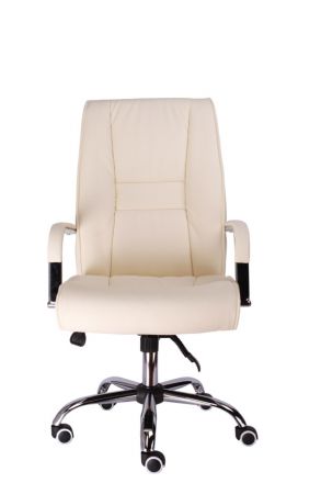 Кресло Everprof Kent TM Экокожа Кремовый Кресло Everprof Kent TM Экокожа Кремовый