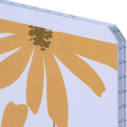 Тетрадь общая, BS, А5, 48л., клетка, скрепка. April, цветы N4151