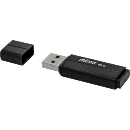Флеш-память Mirex USB LINE BLACK 16Gb (13600-FMULBK16 )