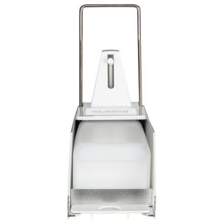 Дозатор локтевой для антисептика и дезинфицирующих средств, с еврофлаконом 1 л, LAIMA, металл, 605707 Дозатор локтевой для антисептика и дезинфицирующих средств, с еврофлаконом 1 л, LAIMA, металл, 605707