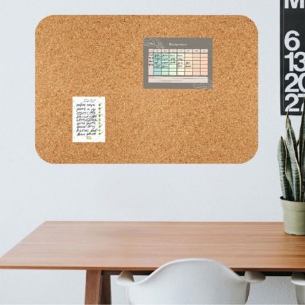 Доска пробковая 60х90 Attache без рамы 08022 Доска пробковая 60х90 Attache без рамы 08022