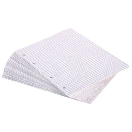 Сменный блок для тетради на кольцах, А5, 160 л., STAFF, "Белый", 403261 Сменный блок для тетради на кольцах, А5, 160 л., STAFF, "Белый", 403261