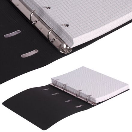 Сменный блок для тетради на кольцах, А5, 160 л., STAFF, "Белый", 403261 Сменный блок для тетради на кольцах, А5, 160 л., STAFF, "Белый", 403261