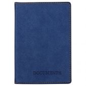Обложка для автодокументов OfficeSpace "Denim", экокожа, синий Обложка для автодокументов OfficeSpace "Denim", экокожа, синий