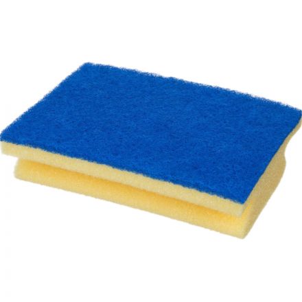 Губка Vileda для ванной (синий абразив)13х16,5 см 535895 Губка Vileda для ванной (синий абразив)13х16,5 см 535895