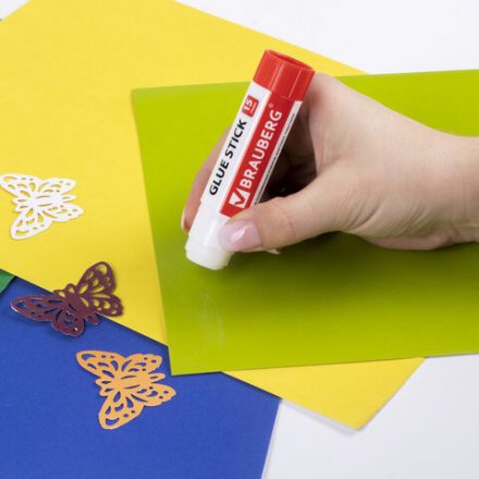 Клей-карандаш 15 г ВЫГОДНАЯ УПАКОВКА BRAUBERG, 4 штуки на блистере, 229471 Клей-карандаш 15 г ВЫГОДНАЯ УПАКОВКА BRAUBERG, 4 штуки на блистере, 229471