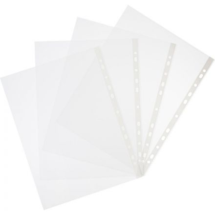 Файл-вкладыш А4 30 мкм прозрачный гладкий 10 штук в упаковке Файл-вкладыш А4 30 мкм прозрачный гладкий 10 штук в упаковке