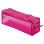 Пенал BRAUBERG с объемной "тракторной" молнией, 1 отделение, ПВХ, 22х8х6,5 см, "Ultra pink", 272340 Пенал BRAUBERG с объемной "тракторной" молнией, 1 отделение, ПВХ, 22х8х6,5 см, "Ultra pink", 272340