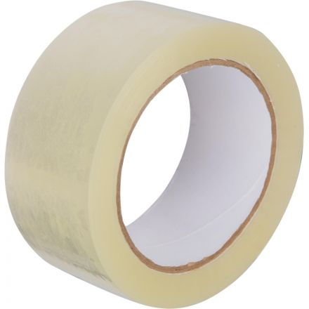 Клейкая лента упаковочная 48мм х 100м 38мкм прозрачный 6 шт./уп (М)