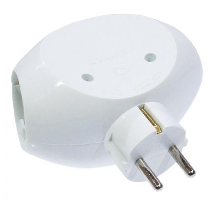 Розетка разветвитель (тройник) с/з 16А Makel 10015 Розетка разветвитель (тройник) с/з 16А Makel 10015