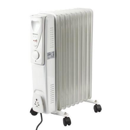 Обогреватель масляный SONNEN DFS-09, 2000 Вт, 9 секций, белый, 453499 Обогреватель масляный SONNEN DFS-09, 2000 Вт, 9 секций, белый, 453499