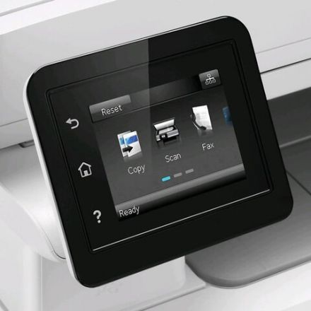 МФУ лазерное ЦВЕТНОЕ HP Color LaserJet Pro M283fdn "4 в 1", 21 стр./мин., 40000 стр./месяц, ДУПЛЕКС, сетевая карта, 7KW74A