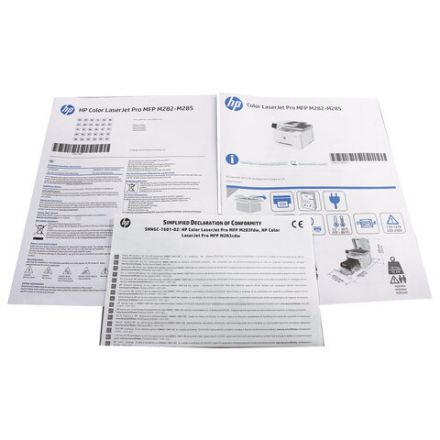 МФУ лазерное ЦВЕТНОЕ HP Color LaserJet Pro M283fdn "4 в 1", 21 стр./мин., 40000 стр./месяц, ДУПЛЕКС, сетевая карта, 7KW74A