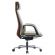 Кресло HAWASAN (ХАВАСАН) PREMIUM EX-820, синхромеханизм, слайдер, экокожа, белое/коричневое, 533237