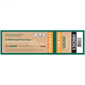Бумага для плоттера матовая Lomond, 610мм*30м, 140г/м2, вт. 50,8мм