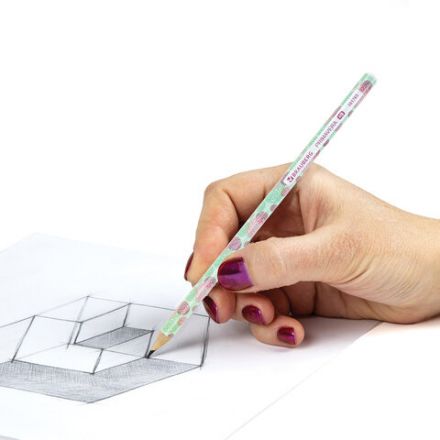 Карандаш чернографитный BRAUBERG "PRIMAVERA", 1 шт., HB, корпус ассорти, 181765 Карандаш чернографитный BRAUBERG "PRIMAVERA", 1 шт., HB, корпус ассорти, 181765