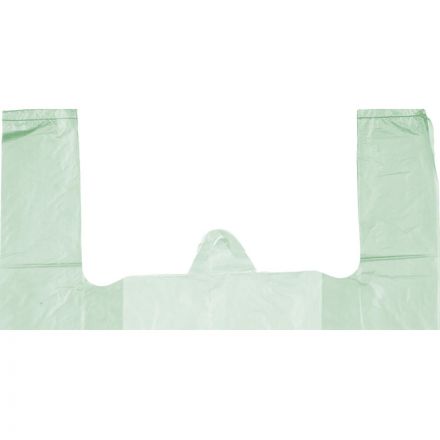 Пакет-майка ПНД цветной 15 мкм (35+20x65 см, 100 штук в упаковке) Пакет-майка ПНД цветной 15 мкм (35+20x65 см, 100 штук в упаковке)