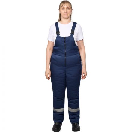 Полукомбинезон рабочий зимний жен з32-ПК син смес 44-46 158-164(Арсенал-СП) Полукомбинезон рабочий зимний жен з32-ПК син смес 44-46 158-164(Арсенал-СП)