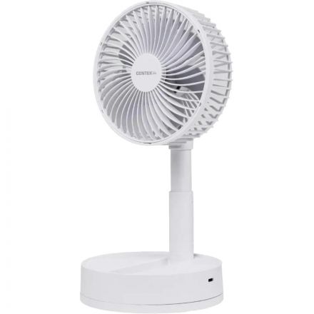 Вентилятор Centek CT-5043,настольный,Аккум. 1800мАч/8.5Вт/ 4скор/Таймер 8ч