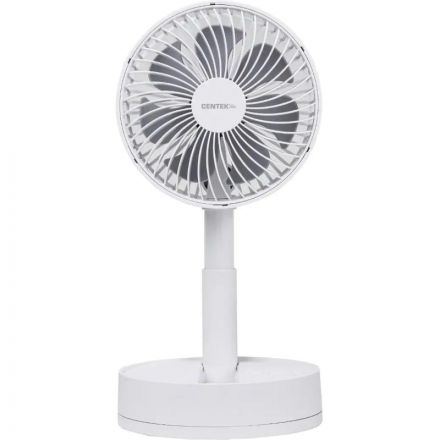 Вентилятор Centek CT-5043,настольный,Аккум. 1800мАч/8.5Вт/ 4скор/Таймер 8ч
