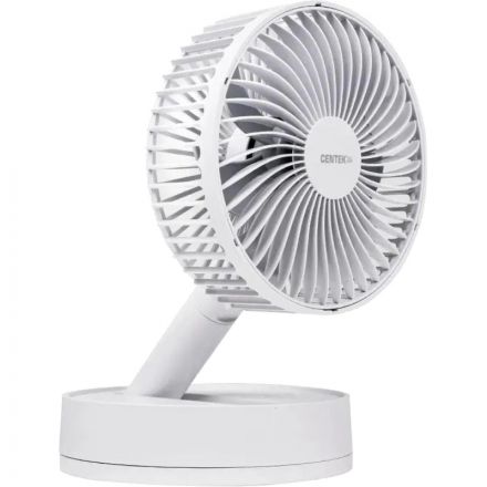 Вентилятор Centek CT-5043,настольный,Аккум. 1800мАч/8.5Вт/ 4скор/Таймер 8ч