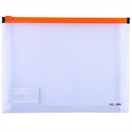 Папка-конверт на молнии zip  A5 РР  0,18 мм  в ассортименте E38976