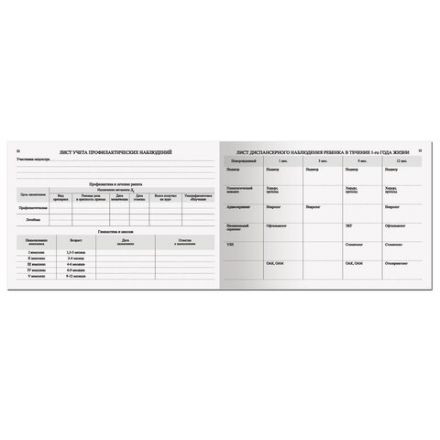 Медицинская карта "История развития ребенка", форма 112, 96 л., твердая, А5 (205х150 мм), для девочки, STAFF, 130230 Медицинская карта "История развития ребенка", форма 112, 96 л., твердая, А5 (205х150 мм), для девочки, STAFF, 130230