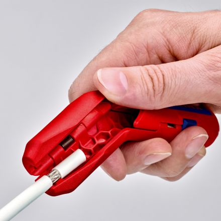 Стриппер универсальный для круглого кабеля ErgoStrip KNIPEX KN-169501SB Стриппер универсальный для круглого кабеля ErgoStrip KNIPEX KN-169501SB