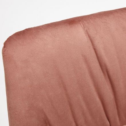 Стул FURLA (mod. 4816) / 1 шт. в упаковке металл/вельвет, 89х56х44см, коралловый Стул FURLA (mod. 4816) / 1 шт. в упаковке металл/вельвет, 89х56х44см, коралловый