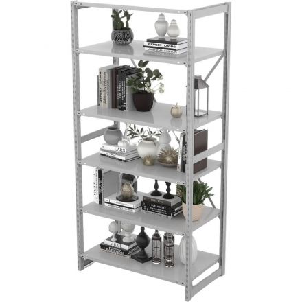 Стеллаж металлический ГТС_ТСУ Универсал, 2200x1060x600, Полки: 6 шт. метал