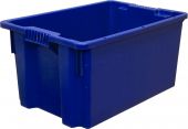 Ящик 600х400х300 сплошной  синий